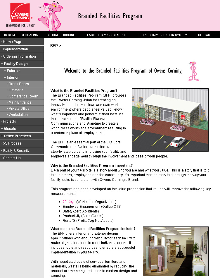 Branded Facilities Guide
