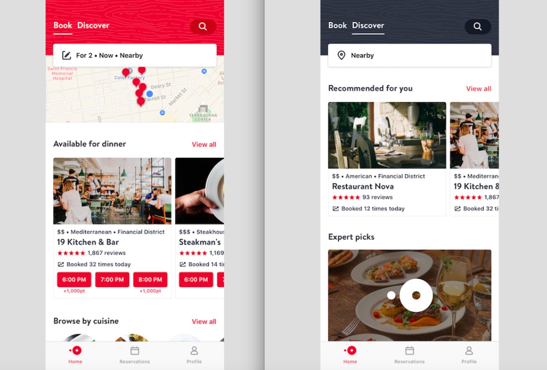 Opentable App